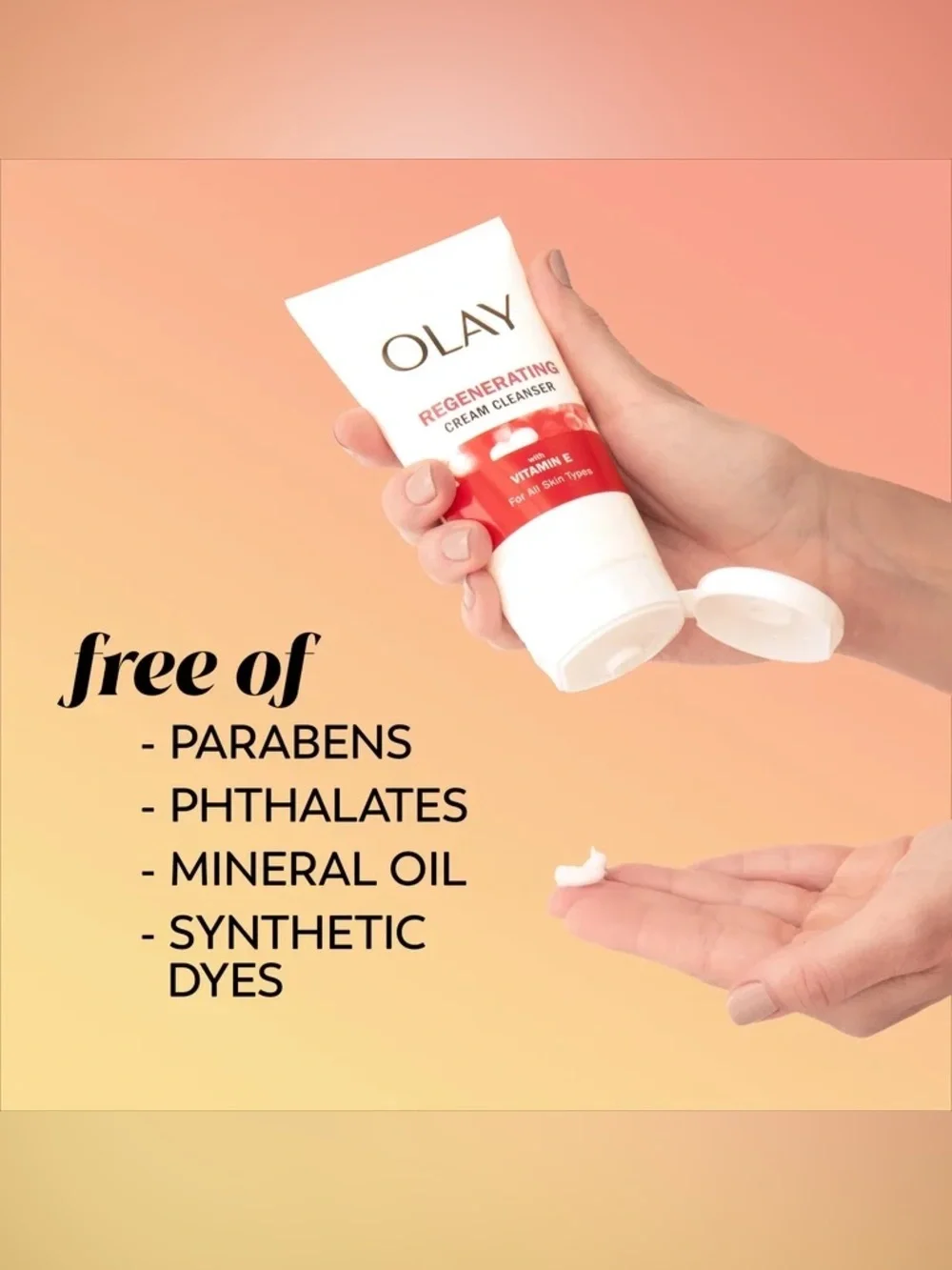 OLAY Regenerating Cream Cleanser, NEW